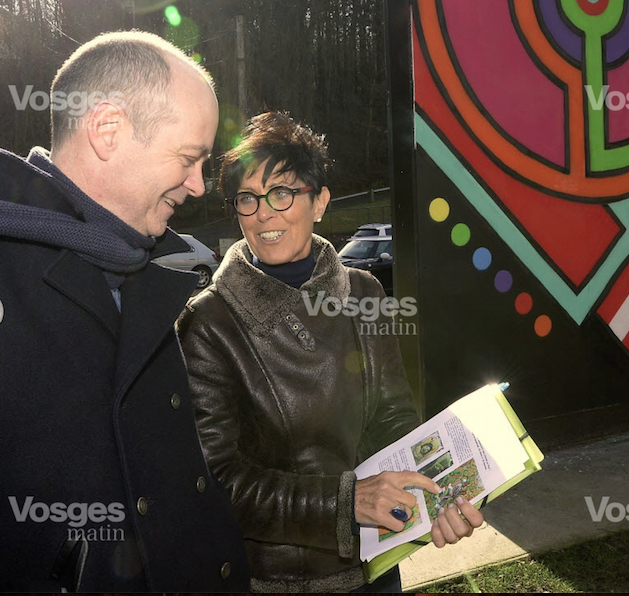 Vosges Matin: annonce de la venue de JBC sur le MUR Epinal